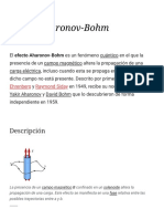 Efecto Aharonov-Bohm