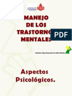 Manejo de Los Trastornos Mentales