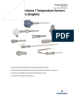 Rosemount Volume 1 Temperature Sensors and Accessories (English)