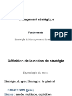 Stratégie & Management Stratégique