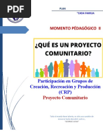 Guía para Proyectos Comunitarios Exitosos | PDF