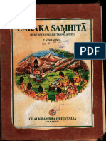 Charaka Samhita Text With English Translation - P.V. Sharma