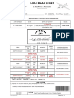 Load Data Sheet: Imperial