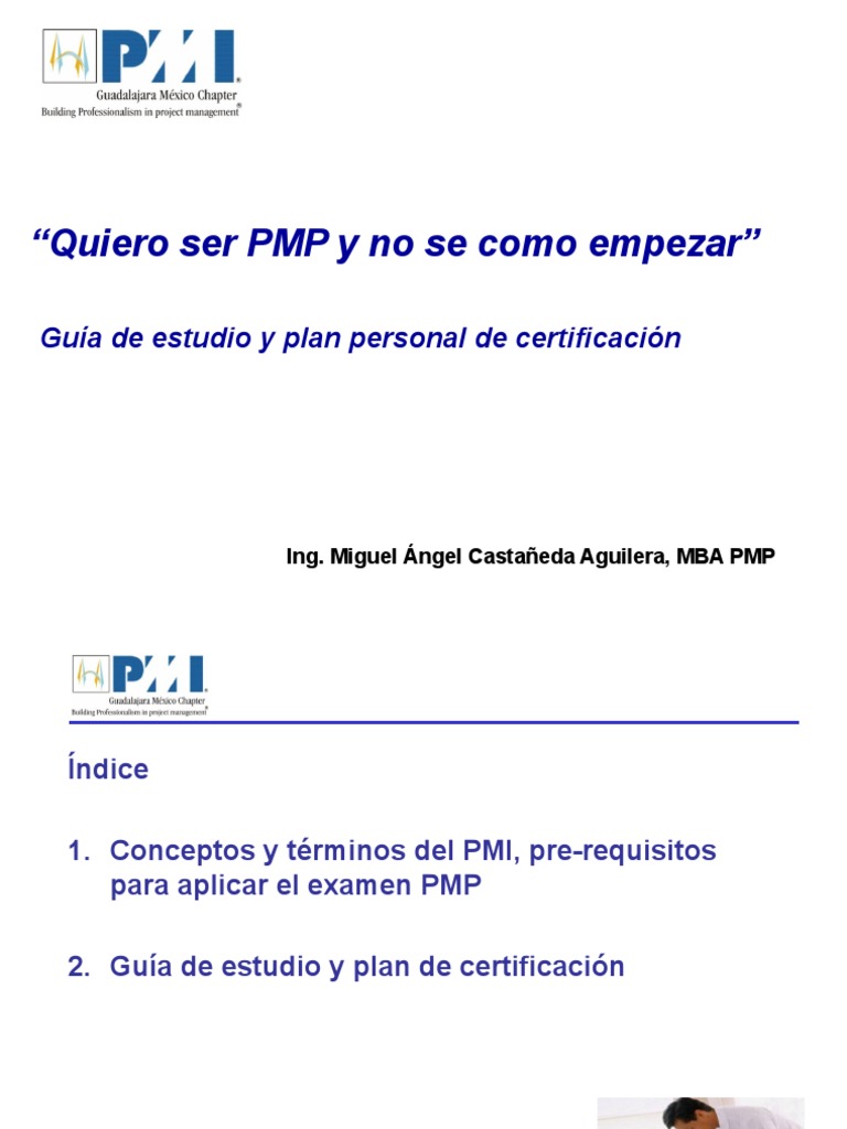 Certificacion PMP | PDF | Profesional en el manejo de proyectos | Business