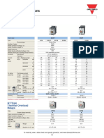 Table of Specifications: Midi 3-Pole Magnetic Contactors Midi-Contactors