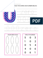 Trace Numbers Zero Through Nine