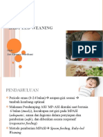 Baby Led Weaning: Oleh: Jati Kusuma Wardhani