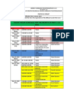 GAC-RG-C-12 PROTOCOL FORMAT-Talent Hour Schedule For The Month of May 1-14, 2021