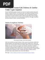 15 Langkah Senam Kaki Diabetes