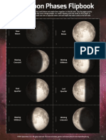 Moon Phases Flipbook