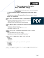 Questions Basic Chemistry Thermodynamics Solve The Challenge of Storing Renewable Energy