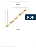 Calculo de Escalera Recta