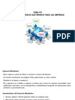 Tema VII-Modelo de Negocio Electrónico para Las Empresas