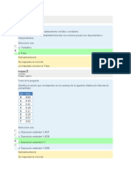 Examen - Distribución Discreta de Probabilidad