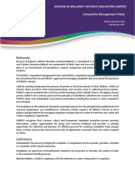 Dobcel Complaints Management Policy and Procedures