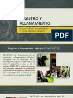 Exposición Registro y Allanamiento Grupo 2