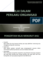 Presentasi Nilai