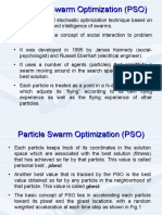 Particle Swarm Optimization (PSO)