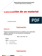 Clase 4 Calcinación de Materiales