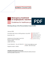 Emergency Treatment of Anaphylactic Reactions