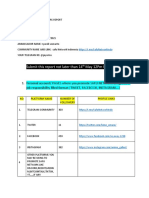 Submit This Report Not Later Than 14 May 12Pm UTC