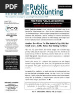 The Inside Public Accounting 2008 Top 100 Accounting Firms