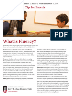 What Is Fluency?: Raising Readers: Tips For Parents
