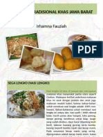 Makanan Tradisional Khas Jawa Barat