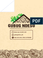 Menu Gubug Ndeso - REVISI OKE