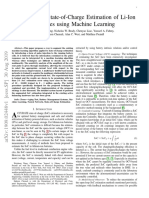 High-Fidelity State-of-Charge Estimation of Li-Ion Batteries Using Machine Learning