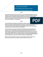 1a-4. Final Sap 2014 Reaching For The Cloud and Customer Success Project Plan Capstone Table of Contents Master File Template - V01-Update