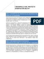 FASES DE DESARROLLO DEL PROYECTO JUVENTUD SIN DELITO (1)