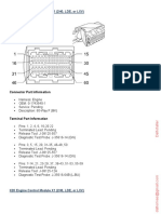 Pinout Diagramas PCM 154 Pines Cruze 1.6 1.8 2.0 2012-2015
