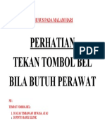 Himbauan Tekan Bel