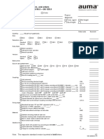 Form For Inquiries, Offers, and Orders Part-Turn Gearboxes GS 50.3 - GS 125.3