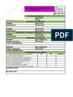 F. Registro y Verificaciòn de Referencias Laborales, Familiares y de Seguridad