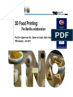 3D Food Printing:: The Barilla Collaboration
