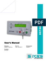 User's Manual for DST4400 Generator