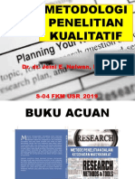 Metode Penelitian Kualitatif Lecture