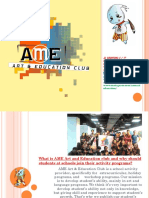 AME Art N Education Club Slide Proposal