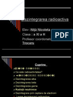 Dezintegrarea Radioactiva