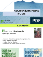 Visualizing Groundwater Data in Qgis: Kurt Menke