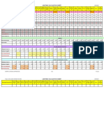 Lighting Calculation Sheet: Data Input Ground FLR