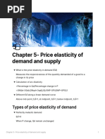 Chapter 5-Price Elasticity of Demand and Supply