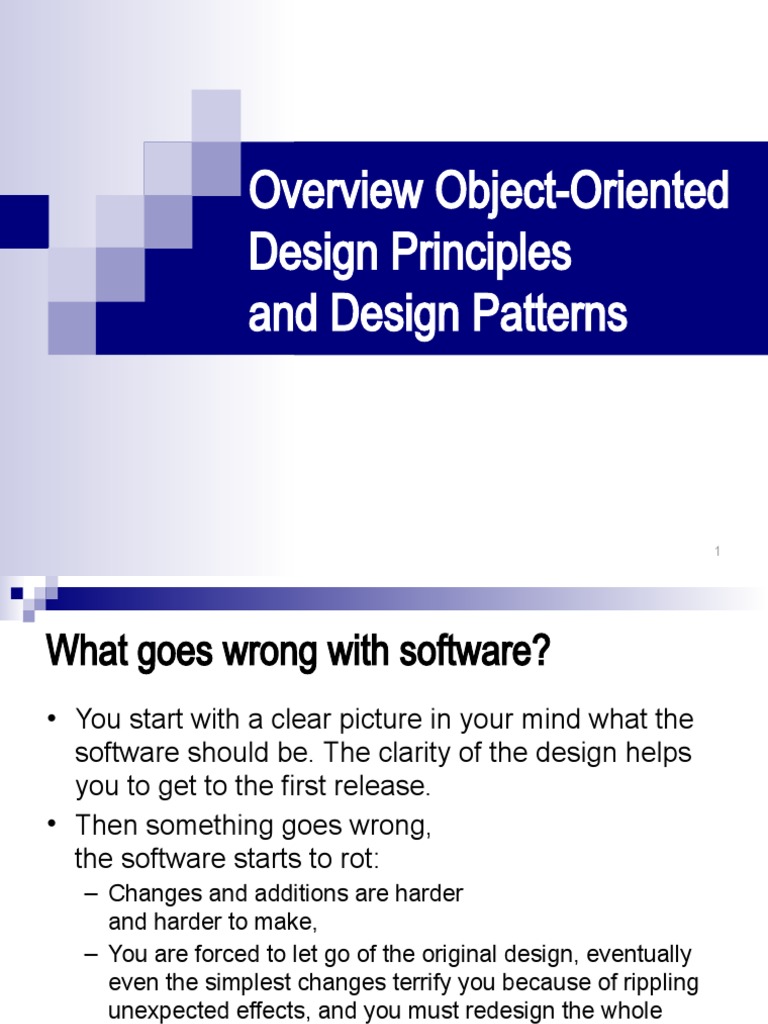1c-OO-Principles & Patterns | PDF | Inheritance (Object Oriented ...