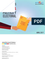 Propuesta de reforma política y electoral en Colombia
