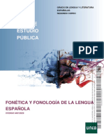 Guía de Estudio Pública: Fonética Y Fonología de La Lengua Española