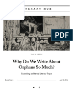 Why Do We Write About Orphans So Much - Literary Hub