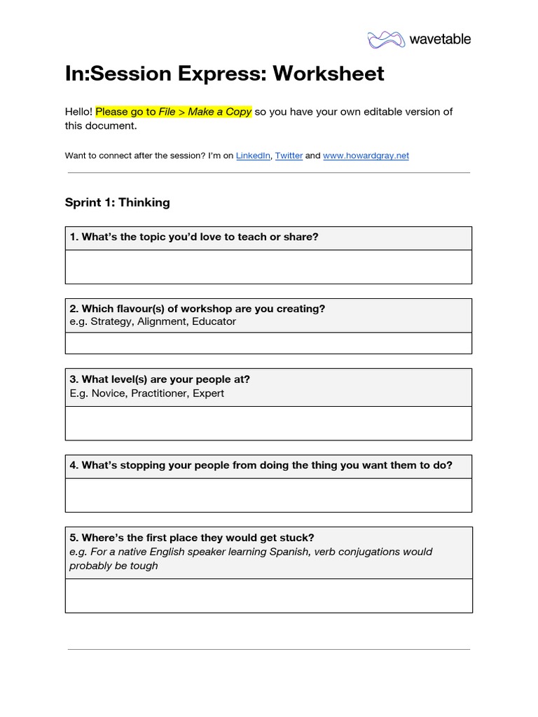 Workshop Planning and Design Guide | PDF | Communication | Science