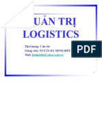Chuong - 1 Bài giảng quản trị logistics Tài liệu ebook